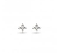 Kit Heath - Céleste Astoria Starburst Mini Stud Earrings A celestial sparkle in Sterling Silver-ideal for gifting a star in your life or elevating your own jewellery collection