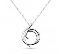 Kit Heath Entwine Helix Wrap Necklace 90236RP - Refined Craftsmanship | - Sterling Silver / Rhodium Plated