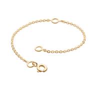 Kit Heath Gold Plate Chain Extender 4" (2"+2") KHEXT4GD - Sterling Silver / Rhodium Plated