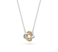 Kit Heath Marina Rope Knot Golden 18" Necklace 91072GRP - Sterling Silver / Rhodium Plated / Gold Plated