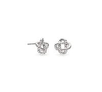 Kit Heath Marina Rope Knot Studs 41072RP - Timeless Design | - Sterling Silver / Rhodium Plated