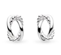 Kit Heath Marina Rope Twist Stud Earrings - Polished Sterling Silver Nautical Rope-Inspired Twist Design, Symbolising Strength, Heritage, and Everyday Style