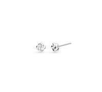 Kit Heath Marina Tide Knot Rhodium Plated Stud Earrings 41060RP - Sterling Silver / Rhodium Plated
