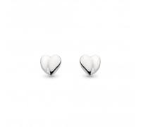 Kit Heath Miniatures Sweet Heart Stud Earrings 40031RP - Timeless Design | - Sterling Silver / Rhodium Plated
