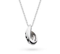 Kit Heath Océane Shell Wave Necklace - Sterling Silver, Fluid Ocean-Inspired Design