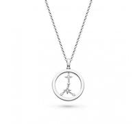 Kit Heath Revival Céleste Constellation Zirconia Rhodium Plated Cancer 18" - Sterling Silver / Rhodium Plated