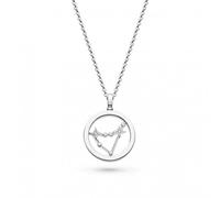 Kit Heath Revival Céleste Constellation Zirconia Rhodium Plated Capricorn - Sterling Silver / Rhodium Plated