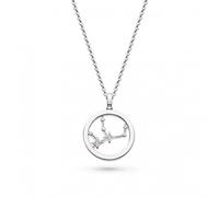 Kit Heath Revival Céleste Constellation Zirconia Rhodium Plated Virgo 18" - Sterling Silver / Rhodium Plated