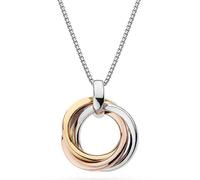 Kit Heath Bevel Trilogy 18" Necklace 9169GRG - Classic Look | Acotis - Sterling Silver / Rhodium Plated / Plated Gold Plated / Rose Gold Plated