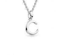 Kit Heath Signature Skript Capital C 18" Necklace 9198RPC - Classic Look | - Sterling Silver / Rhodium Plated