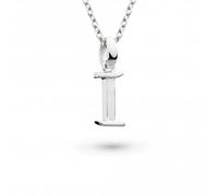 Kit Heath Signature Skript Capital I 18" Necklace 9198RPI - Elegant - Sterling Silver / Rhodium Plated