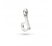 Kit Heath Signature Skript Lowercase d Charm Pendant 9197RPD - Refined - Sterling Silver / Rhodium Plated