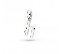 Kit Heath Signature Skript Lowercase h Charm Pendant 9197RPH - Signature - Sterling Silver / Rhodium Plated