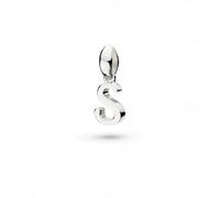 Kit Heath Signature Skript Lowercase s Charm Pendant 9197RPS - Timeless - Sterling Silver / Rhodium Plated