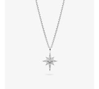 Kit Heath Silver Celeste North Star Petite Necklace 90455CZ