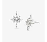 Kit Heath Silver Celeste North Star Stud Earrings 30456CZ