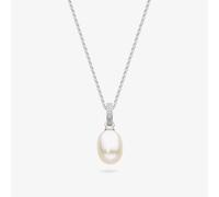 Kit Heath Silver Revival Classic Pearl Glitz Necklace 90429FPC