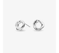 Kit Heath Sterling Silver Bevel Trilogy Stud Earrings 4169RP