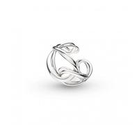 Kit Heath Sterling Silver Infinity Ring 21163R - Polished Quality | Acotis - Size R - Rhodium Plated / Sterling Silver