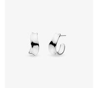 Kit Heath Sterling Silver Serenity Grande Hoop Earrings 61183RP