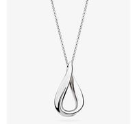 Kit Heath Sterling Silver Serenity Loop Midi Necklace 91184RP
