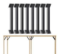 Kit Heavy Duty 45Degree Angle Bracket Support for Gazebos & Patios8 Pcs Corner Brace Joint for Log Cabins Durable Connector Kit for Enhanced Stability