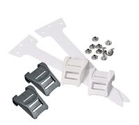 Kit Hooks For Skin Tail Clip Set contour Clip Black