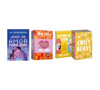 Kit Jogo de amor para dois + Kit Emily Henry + Box Emily Henry
