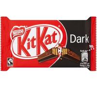 Kit Kat 4 Finger Dark Milk Chocolate Bars, 12 x 41.5 g Half Chocolate Box