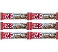 Kit Kat Chunky Funky Milk & White Chocolate Bars 40g (Pack of 6) - Crispy Wafer Covered in Smooth Milk & White Chocolate, Delicious Snack Treat, Perfect Sharing or On-the-Go Indulgent Snack Sweet