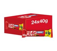 Kit Kat Chunky Milk Chocolate Bar 40g (Pack of 24)