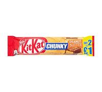 Kit Kat Chunky Peanut Butter Milk Chocolate Bar - Pack of 24 x 42G