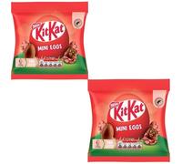 Kit Kat Milk Chocolate Mini Eggs Pouch 81g, Milkybar White Chocolate Mini Eggs Pouch 80g