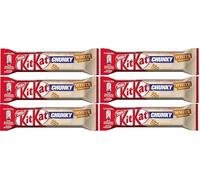 Kit Kat White Chocolate Chunky Chocolate Bar - Creamy White Chocolate Crispy Wafers - 6-Pack