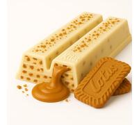 Kit-Katt Chunky White Chocolate Bars with Lotus Bis.coff - Crispy Wafer Biscuit Snack, 24 x 40g