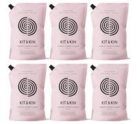 Kit & Kin Eco Fabric Conditioner x 6 Litres | Fresh Linen | Plant-Based Natural Laundry Softener for Sensitive Skin