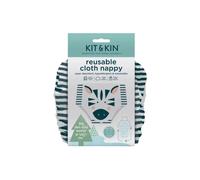 Kit & Kin Reusable Nappy - Zebra