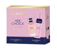 Kit La Rive Her Choice For Women - Eau De Parfum 3.4oz + Deodorant 5.1oz