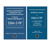Kit Manual Diagnóstico e Estatístico + Referência rápida do DSM-5-TR