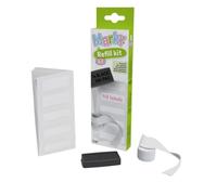 KIT MARKY - 3-in-1 Refill Kit for Customized Children's Stamp | Ink Pad, Iron-on Tape, and Extra Labels | Enhance the Versatility of Your Child's Stamp Marky