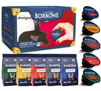 Kit Mix 180 Capsules Caffè Borbone Gold/ Blue/ Red/ Black/ Dek Fit Dolce Gusto