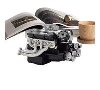 Kit Modèle Moteur - Creative Resin V8 Motor Model 15x10x8 cm | Miniature Móteur with 3D Design, Office Desk, Classroom, Workshop Shelf, Artisanat Résine Moteur | Decorative Gift for Collection