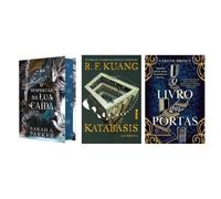 Kit O despertar da lua caída Capa dura + Katábasis + O livro das portas
