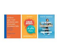Kit O livro que você gostaria + A raiva não educa. A calma + Crie meninos