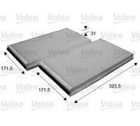 Kit Of 2 Cabin Filters VALEO For BMW Series 5 And 6 Etc