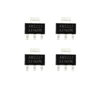 Kit of 4 LDO 3.3V AMS 1117-3.3 3.3V 1A Voltage Regulators