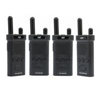 Kit of 4 portable radio stations PNI PMR R60 446MHz, 0.5W, 16 programmable channels, 16 PMR and 50 CTCSS and 104 DCS tones, Scan, key lock, SOS, Monitor, 1200mAh battery