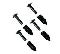 Kit of 4 standard mountaineering crampon points TSL Noir TU