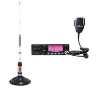 Kit of CB TTi TCB-900 EVO radio station + PNI ML70 CB antenna, length 70cm