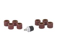 Kit of fine and medium abrasive belts Kerbl (x8)